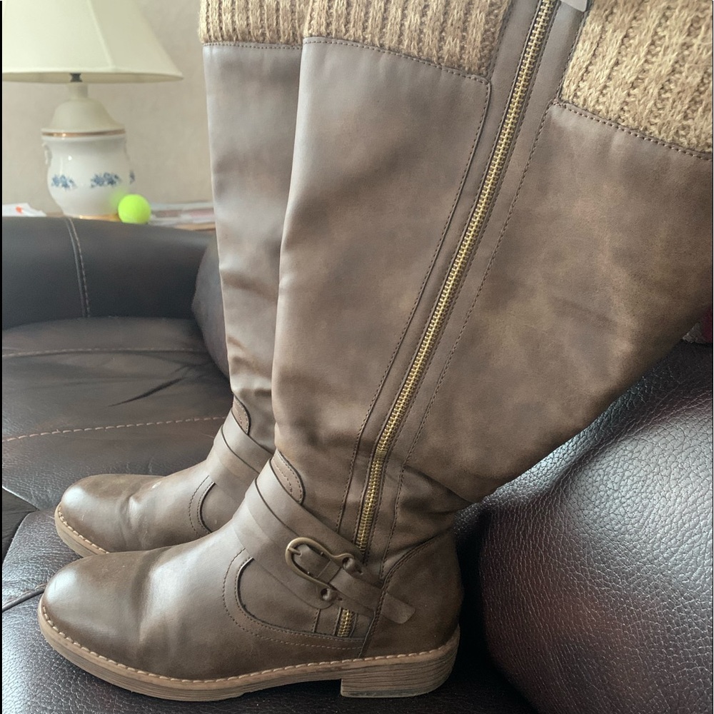 Torrid extra wide calf boots